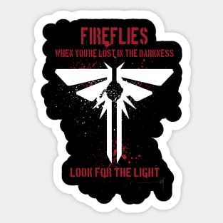 The Fireflies Sticker